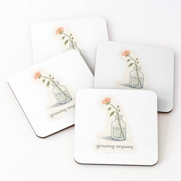 Item preview, Growing Anyway Minimal Flower Design designed and sold by Naviora.
