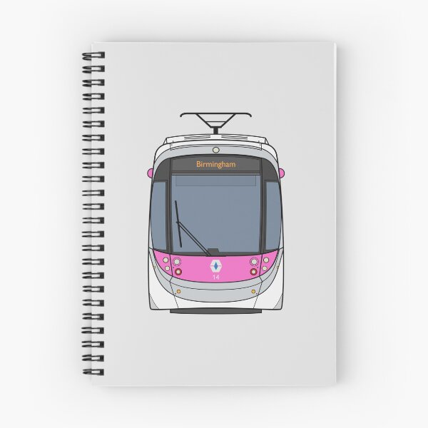 Item preview, Birmingham Tram (Pink) designed and sold by CarefulCharlie.