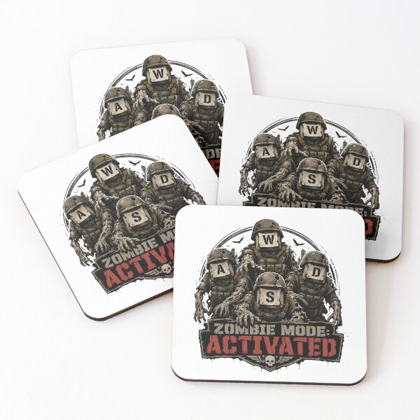 Item preview, WASD Zombie Mode Activated PC Gamer designed and sold by chattsuede.
