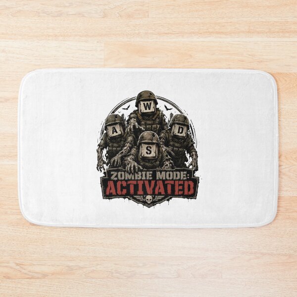 Item preview, WASD Zombie Mode Activated PC Gamer designed and sold by chattsuede.