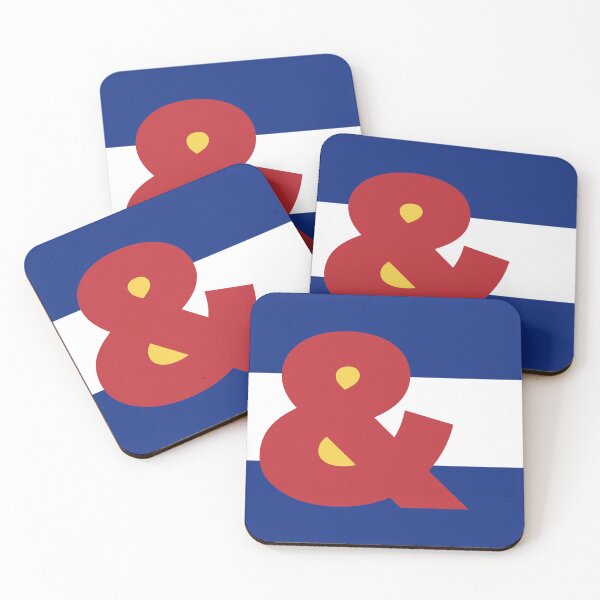 Item preview, Colorado Flag - & (Ampersand) designed and sold by FlagFontCO.