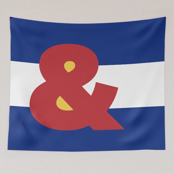Artikelvorschau, Colorado Flag - & (Ampersand) entworfen und verkauft von FlagFontCO.