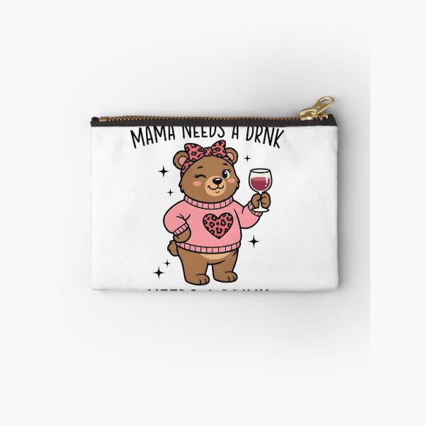 Item preview, Mama Needs a Drink Bear Design designed and sold by HUTEND.
