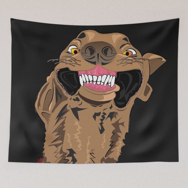 Item preview, Funny Smiling Dog designed and sold by Divine Ease.