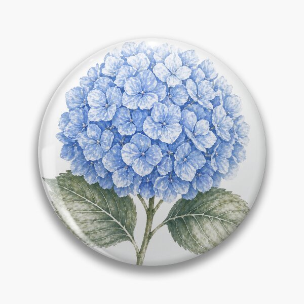 Item preview, Blue Hydrangea Flower | Coastal Cape Cod Botanical | Beach House Floral Art designed and sold by The Salted Lime Cape Cod .