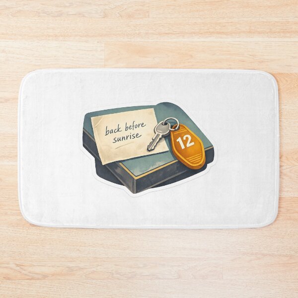 Item preview, Back Before Sunrise Motel Note Design designed and sold by Naviora.