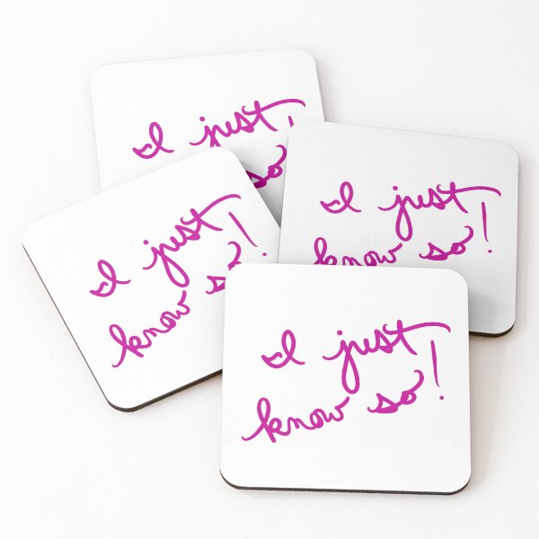 Item preview, I Just Know So! designed and sold by abeink.