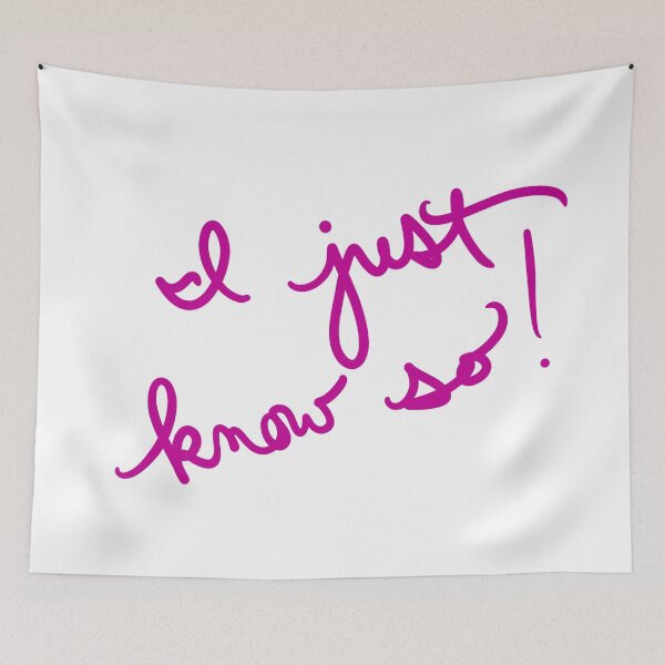 Item preview, I Just Know So! designed and sold by abeink.