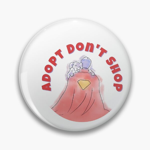 Item preview, Adopt Don't Shop Superhero Design designed and sold by HUTEND.