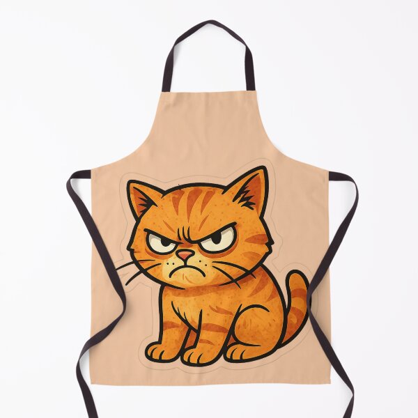 Item preview, Funny Grumpy Cat Sticker – Angry Meme Cat Design designed and sold by PixelPicsStudio.