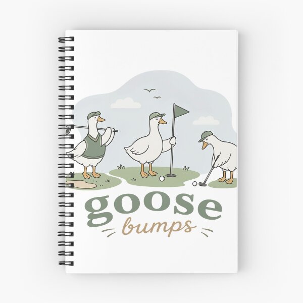 Item preview, Golfing Goose Bumps Humor Gift designed and sold by MinahanSee.