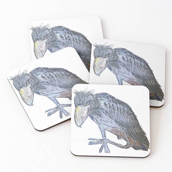 Item preview, Mischievous Shoebill designed and sold by woodland-towers.