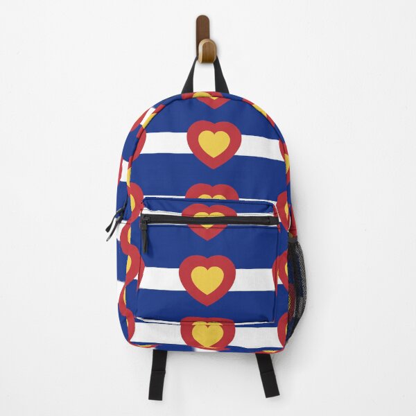 Item preview, Colorado Flag - Heart designed and sold by FlagFontCO.
