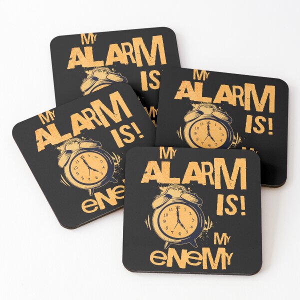 Item preview, My Alarm Clock is my Enemy designed and sold by TexturaMint.