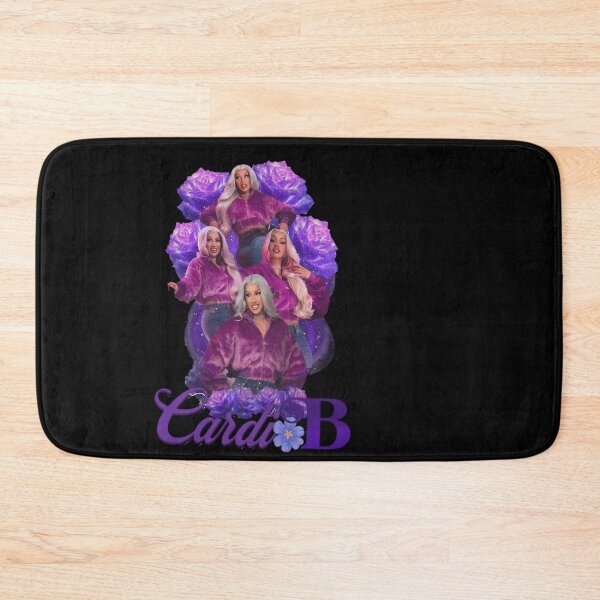Item preview, Vintage Style Hip Hop Queen Purple Rose Graphic Cardi B designed and sold by HUTEND.