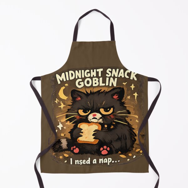 Item preview, Goblin Cat Sticker Funny Black Cat Meme Midnight Snack Goblin Ugly Cute Cat Goth Cat Aesthetic designed and sold by VectorJoy.
