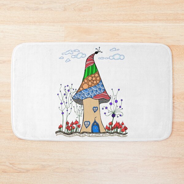Item preview, Tall Mushroom House designed and sold by Artfull Wunders.