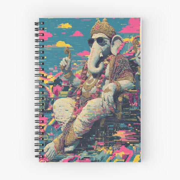Item preview, Ganesha Gridlock: The Cyber Glitch Deity designed and sold by PANNARUK THAILAND.