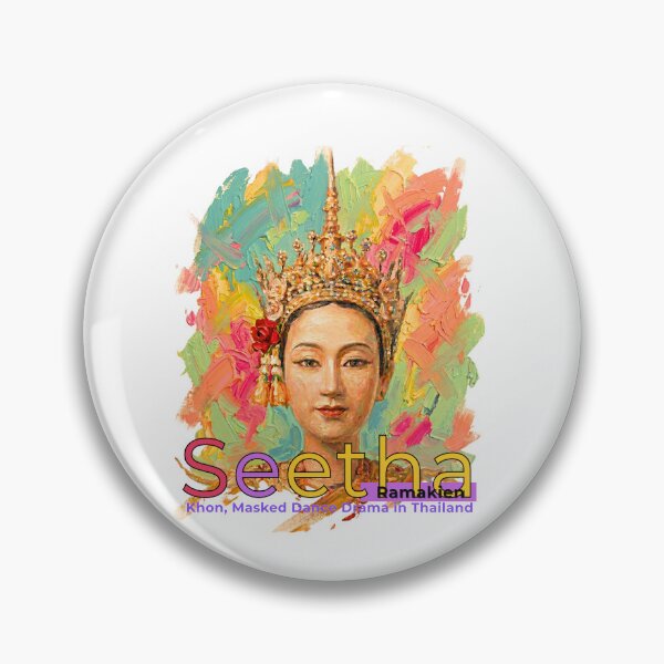 Item preview, Thailand Aesthetic – Seetha Ramakien Pop Art Design designed and sold by Beeform.