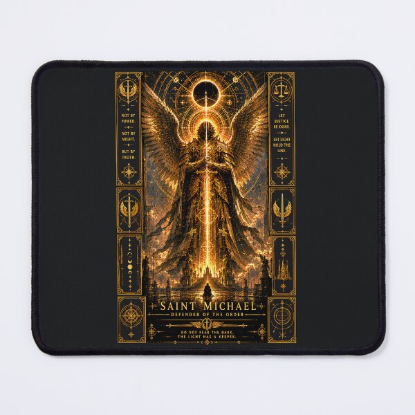 Item preview, SAINT MICHAEL — Defender of the Order designed and sold by Sanctum Icons.