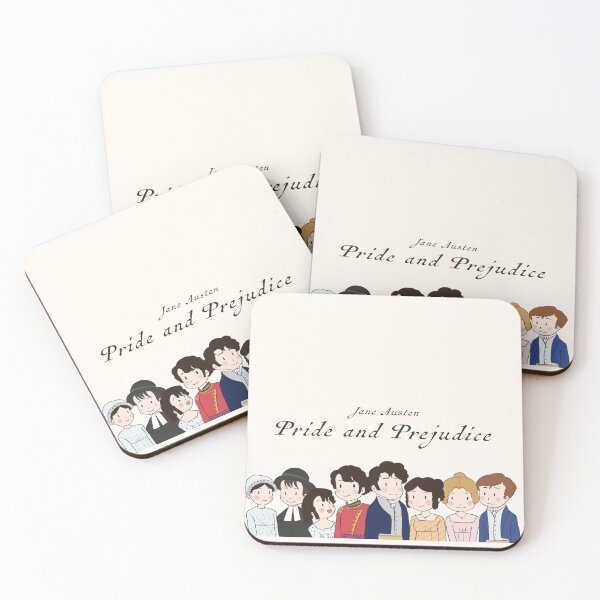 Item preview, Cute Pride and Prejudice Couples Character Drawing  designed and sold by MariOyama.