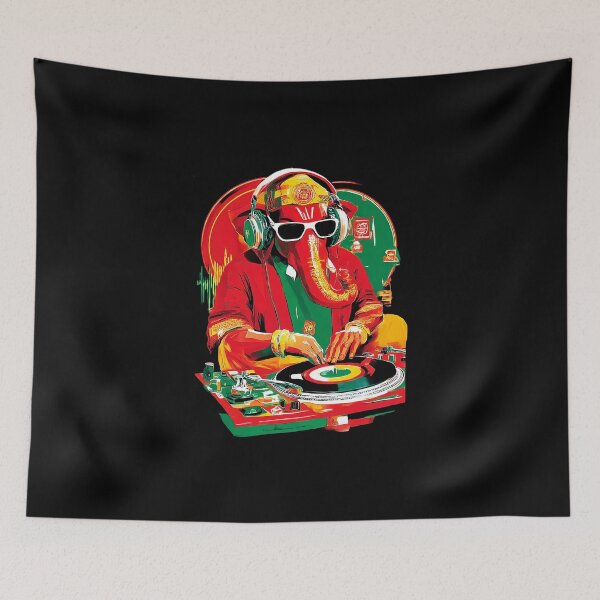 Item preview, The Divine Beats: Ganesha on the Turntables designed and sold by PANNARUK THAILAND.