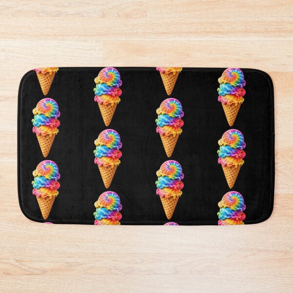 Item preview, Rainbow Tie-Dye Ice Cream Cone designed and sold by jgvisualarts.