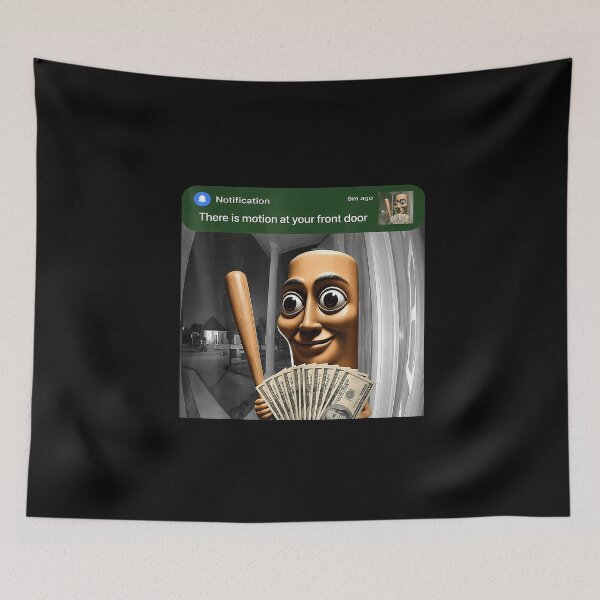 Item preview, Funny Doorbell Visitor Meme Classic T-Shirt designed and sold by Thefreenefnaf.