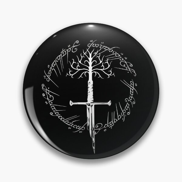 Item preview, White Tree of Gondor and Broken Sword Silhouette designed and sold by Moonpaw-Whimsy.