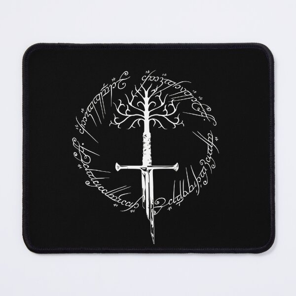 Item preview, White Tree of Gondor and Broken Sword Silhouette designed and sold by Moonpaw-Whimsy.