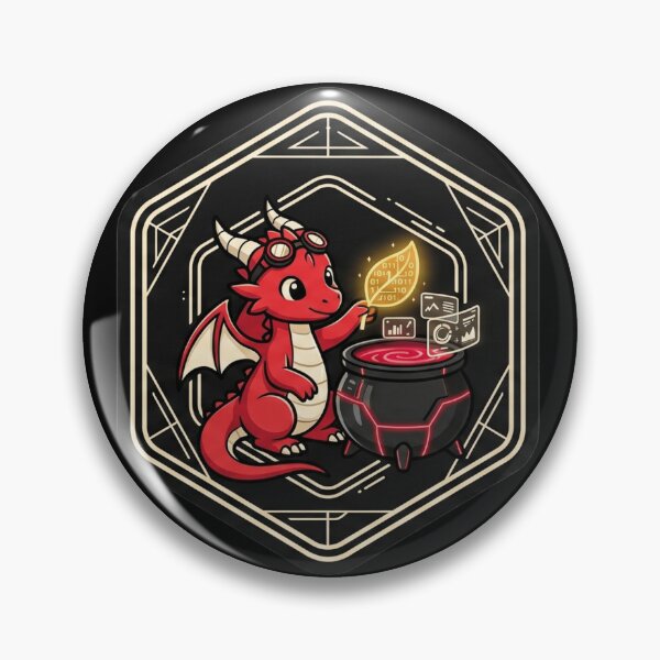 Item preview, The Technomancy Alchemist: Red Dragon Biohacking Cauldron designed and sold by MarkRemarkable.