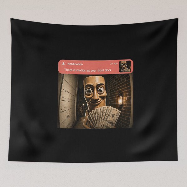 Item preview, Creepy Doorbell Visitor Meme Classic T-Shirt designed and sold by Thefreenefnaf.