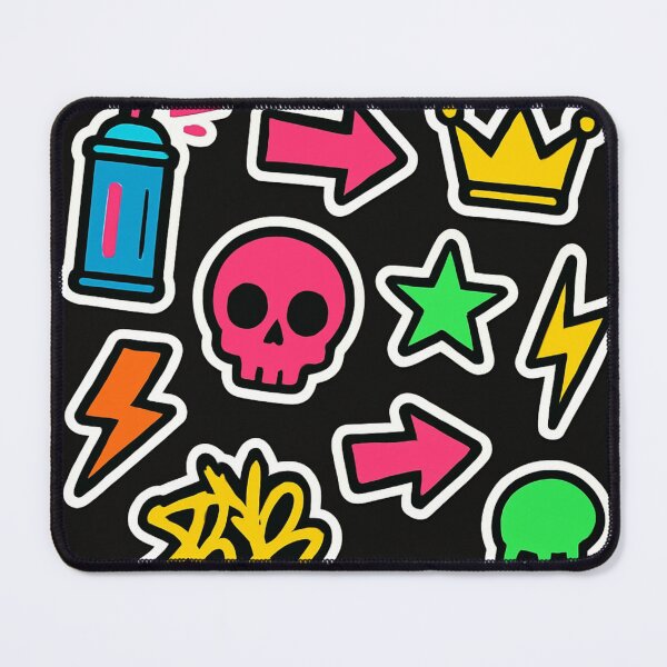 Item preview, Urban Graffiti Doodle Sticker Pack designed and sold by PixelPicsStudio.