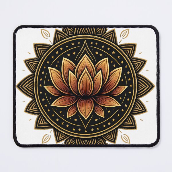 Item preview, Mandala Lotus Floral Geometry – Sacred Geometric Pattern Design designed and sold by PixelPicsStudio.
