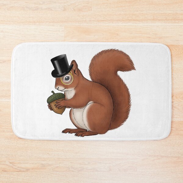 Item preview, Count Bushytail - Dapper Squirrel in Top Hat and Monocle Character Art designed and sold by Lainey1978.