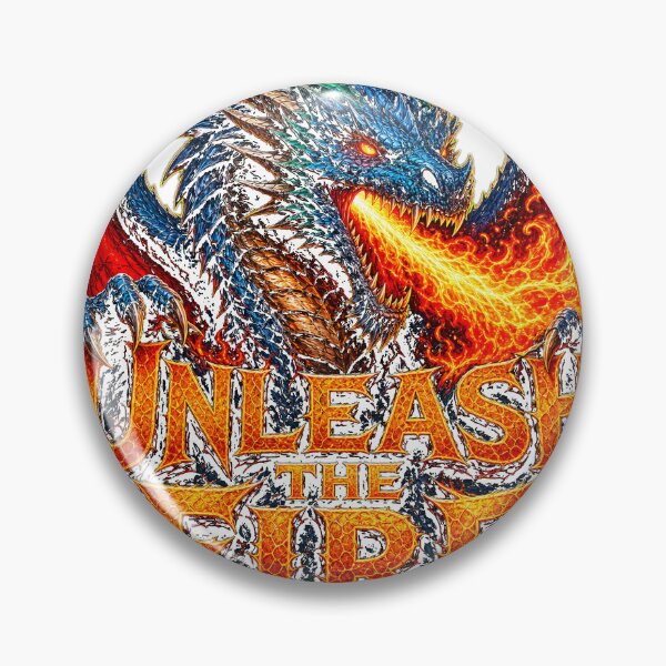 Item preview, Unleash The Fire - Vibrant Dragon Digital  designed and sold by Atlant11.