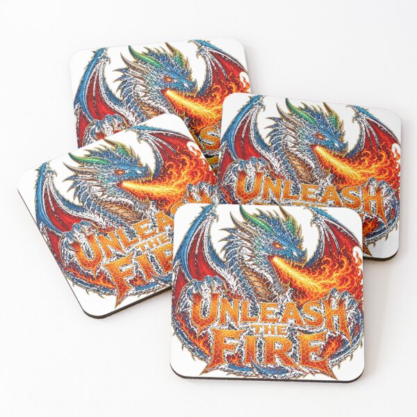 Item preview, Unleash The Fire - Vibrant Dragon Digital  designed and sold by Atlant11.