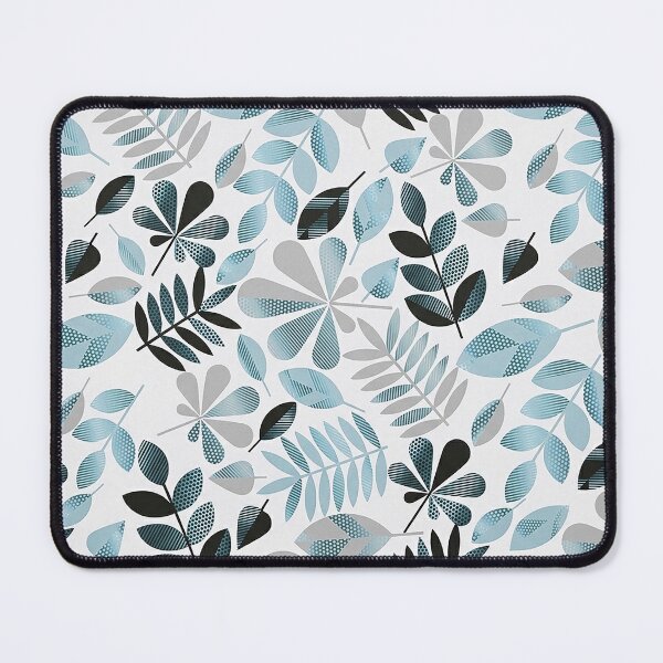 Item preview, Botanical Leaves Fabric, Boho Cotton Print Fabric, Neutral Tones Sewing Fabric designed and sold by 555Design.