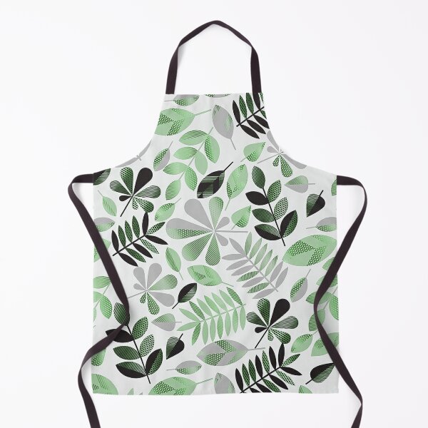 Artikelvorschau, Stoff mit botanischem Blättermuster, Baumwollstoff im Boho-Stil, Nähstoff in neutralen Tönen entworfen und verkauft von 555Design.