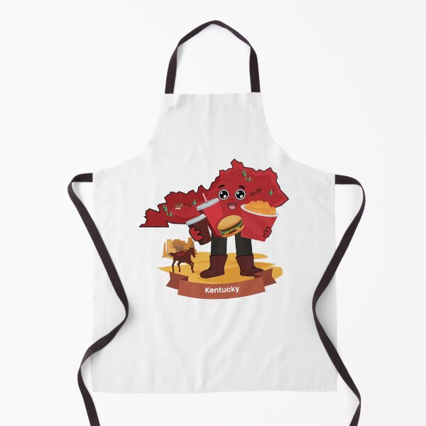 Item preview, Kentucky State Map Fried Chicken Burger Lover designed and sold by Travel.Art.