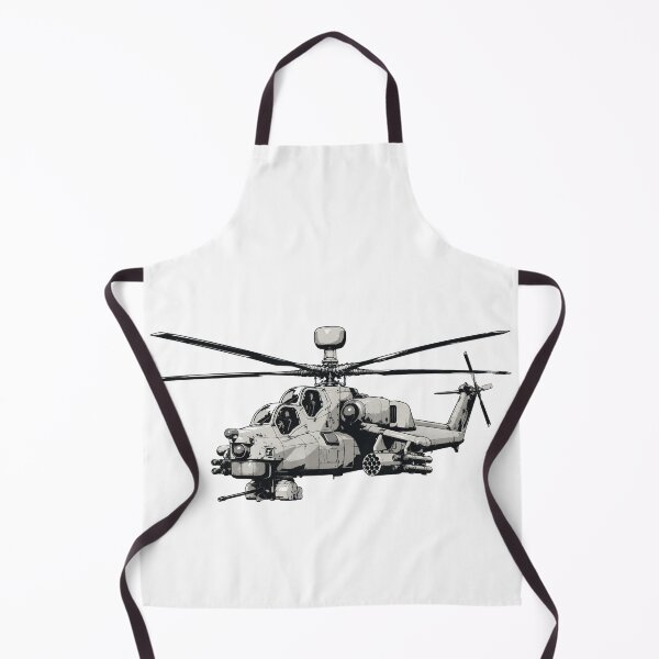 Item preview, Tactical Attack Helicopter Gunship Illustration Art designed and sold by Combat Skies.