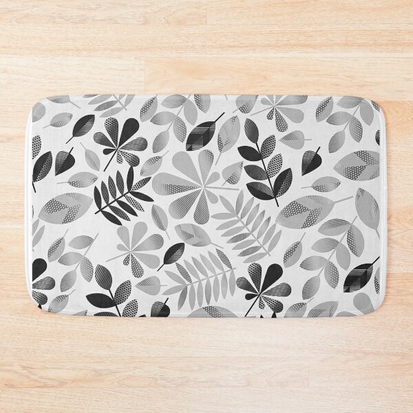 Item preview, Botanical Leaves Fabric, Boho Cotton Print Fabric, Neutral Tones Sewing Fabric designed and sold by 555Design.
