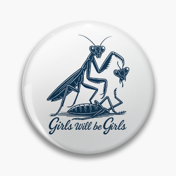 Item preview, Girls Will Be Girls Praying Mantis designed and sold by MidzzSky.