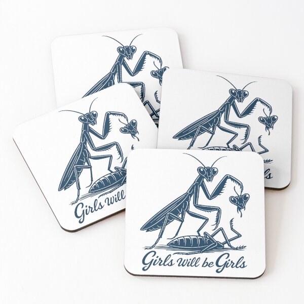Item preview, Girls Will Be Girls Praying Mantis designed and sold by MidzzSky.