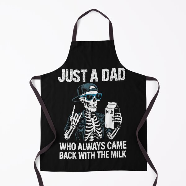 Item preview, Funny Skeleton Dad Milk Joke Classic T-Shirt designed and sold by Lilbahlil.