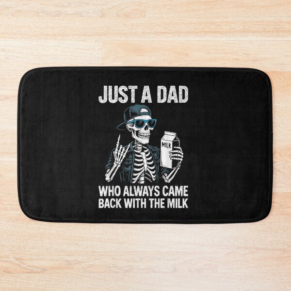 Item preview, Funny Skeleton Dad Milk Joke Classic T-Shirt designed and sold by Lilbahlil.