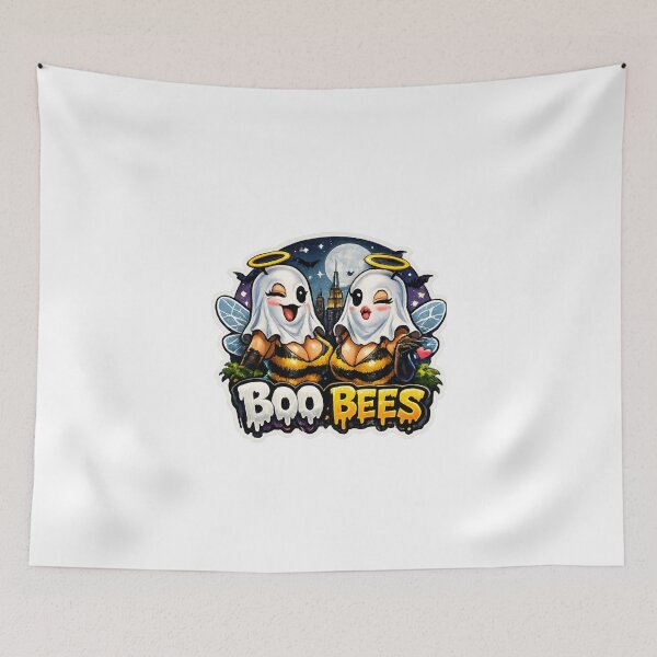 Item preview, Boo Bees Celebrating Governors Ball Music Festival Die-Cut Sticker – Cute Bee Festival Fan Merch, Vinyl Bag Decor, Music Festival Gift designed and sold by Ulikedigital14.