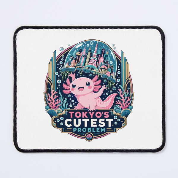 Item preview, Tokyo's Cutest Problem Axolotl Kawaii Kaiju Lover designed and sold by chattsuede.