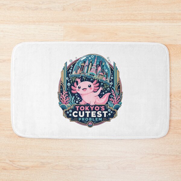 Item preview, Tokyo's Cutest Problem Axolotl Kawaii Kaiju Lover designed and sold by chattsuede.