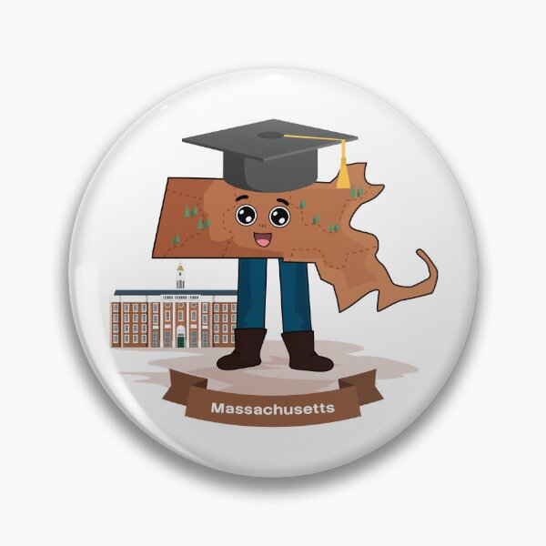 Item preview, Massachusetts State Map Graduate Student Gift designed and sold by Travel.Art.